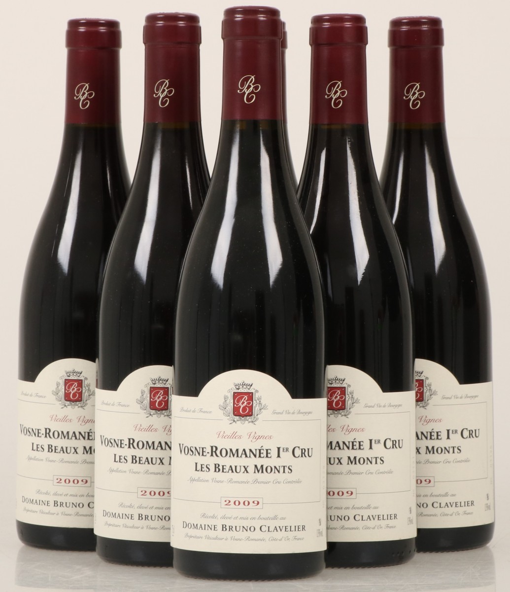 (6) Domaine Bruno Clavelier Vosne-Romanée - 1e cru - Aux Brûlées - 2009.