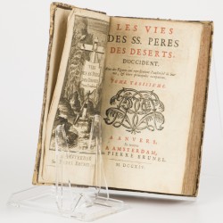 Pierre Brunel, Les Vies de S.S. Peres des Deserts d'Occident, Amsterdam, 1714.