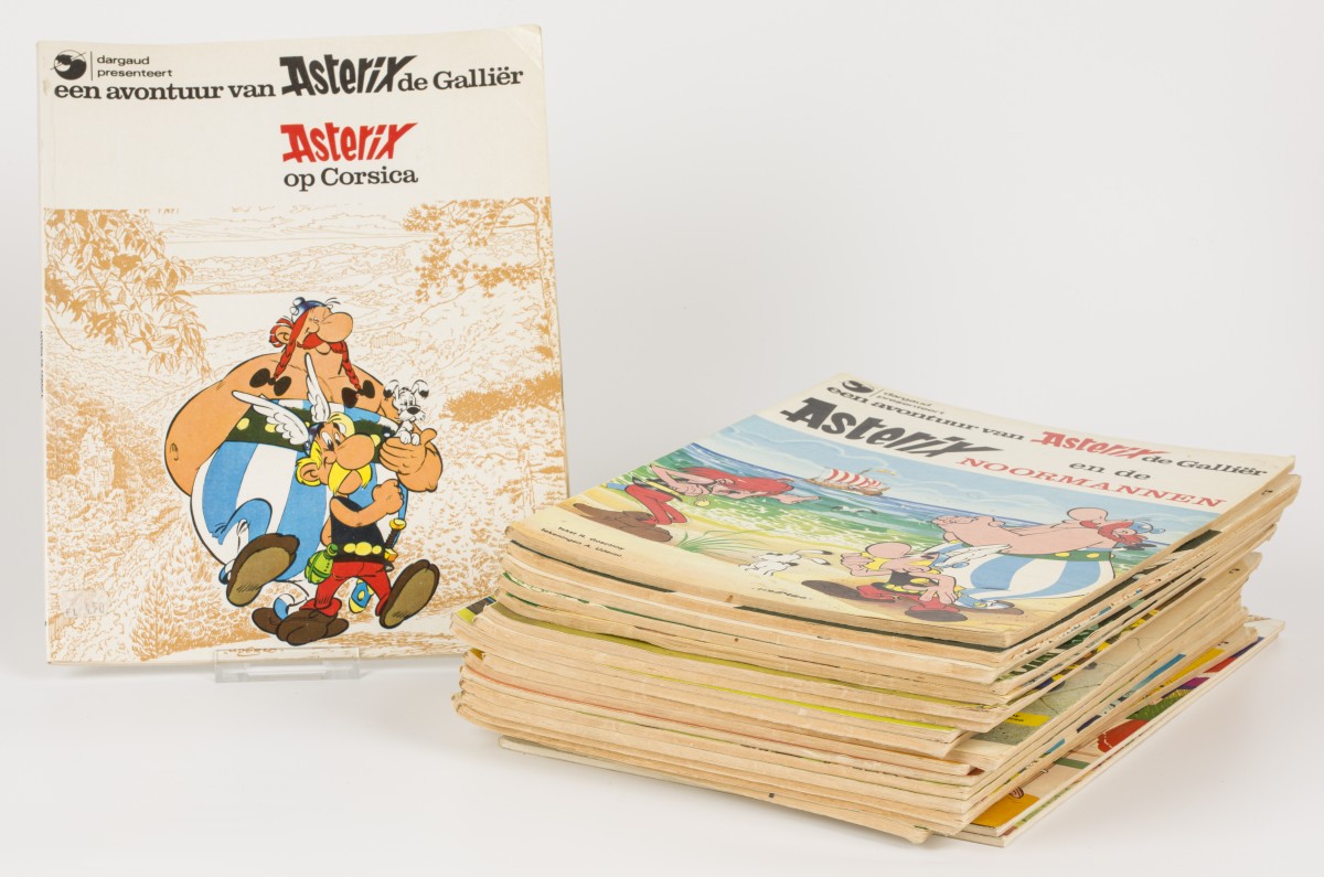 Een 20-delig lot stripboeken  Asterix en Obelix. (late uitgave)