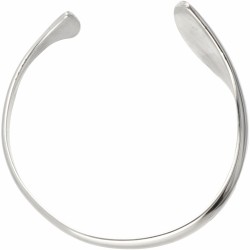 Sterling zilveren no.214 'Peak' bangle armband door Deense designer Bent Gabrielsen voor Hans Hansen.