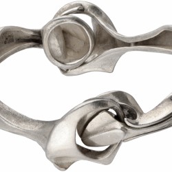 Sterling zilveren 'Kang's Chain' armband door Finse designer Björn Weckström voor Lapponia.