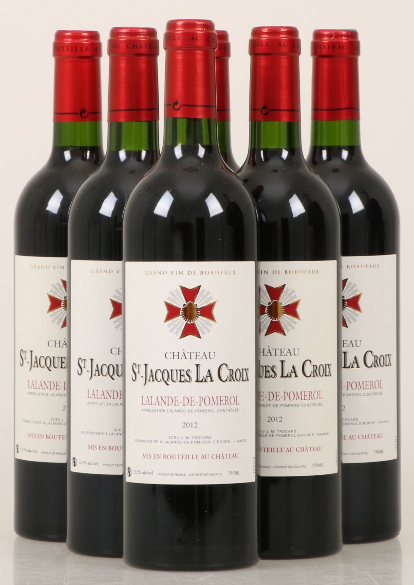 (6) Château St-Jacques la Croix - Lalande-de-Pomerol - 2012.