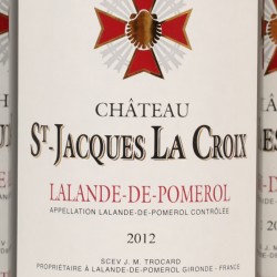 (6) Château St-Jacques la Croix - Lalande-de-Pomerol - 2012.