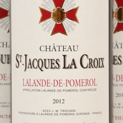 (6) Château St-Jacques la Croix - Lalande-de-Pomerol - 2012.