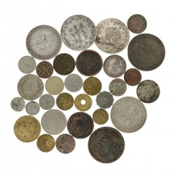 Ottoman Empire and Turkey. Lot (31) Silver And Copper-nickel Coins. 18th - 20th century.