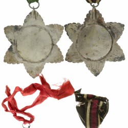 Germany. Empire. Late 19th century. Lot (4) Price medals for shooting. 2 stars and 2 crosses.