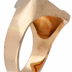 14 kt. Geelgouden 'Ikon' ring door Finse designer Björn Weckström voor Lapponia.