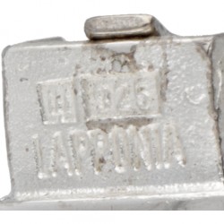 Sterling zilveren oorclips door Finse designer Björn Weckström voor Lapponia.