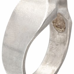 Sterling zilveren ring door Finse designer Björn Weckström voor Lapponia.