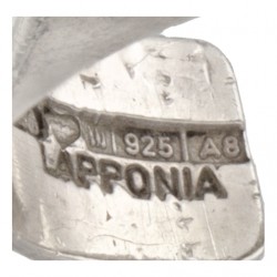 Sterling zilveren 'Sirene' ring door Finse designer Björn Weckström voor Lapponia.