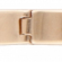 14 kt. Geelgouden 'Shimmer' armband door Finse designer Pekka Hirvonen voor Lapponia.