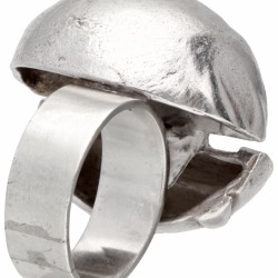 Sterling zilveren 'Ikaros' ring door Finse designer Björn Weckström voor Lapponia.