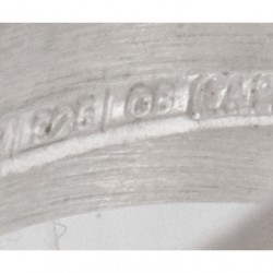 Sterling zilveren 'Mask of Gonda' ring door Finse designer Björn Weckström voor Lapponia.