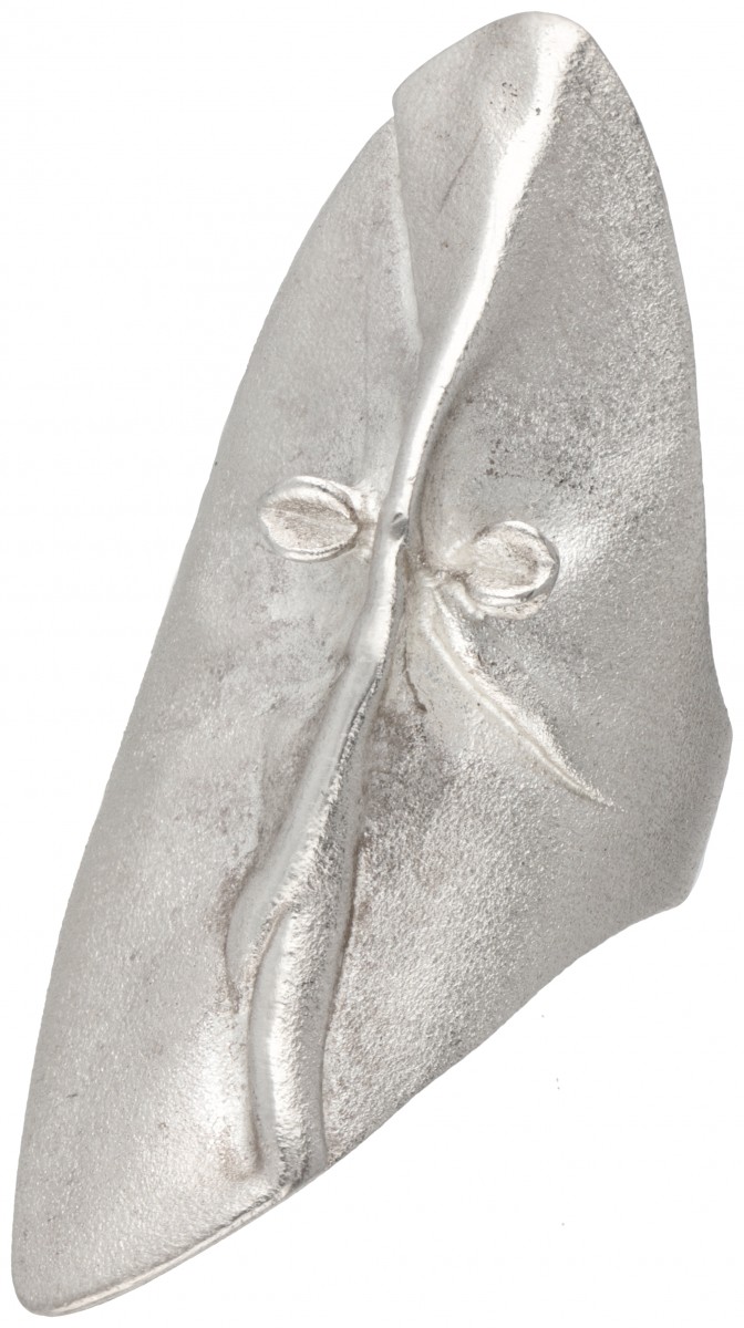 Sterling zilveren 'Mask of Gonda' ring door Finse designer Björn Weckström voor Lapponia.