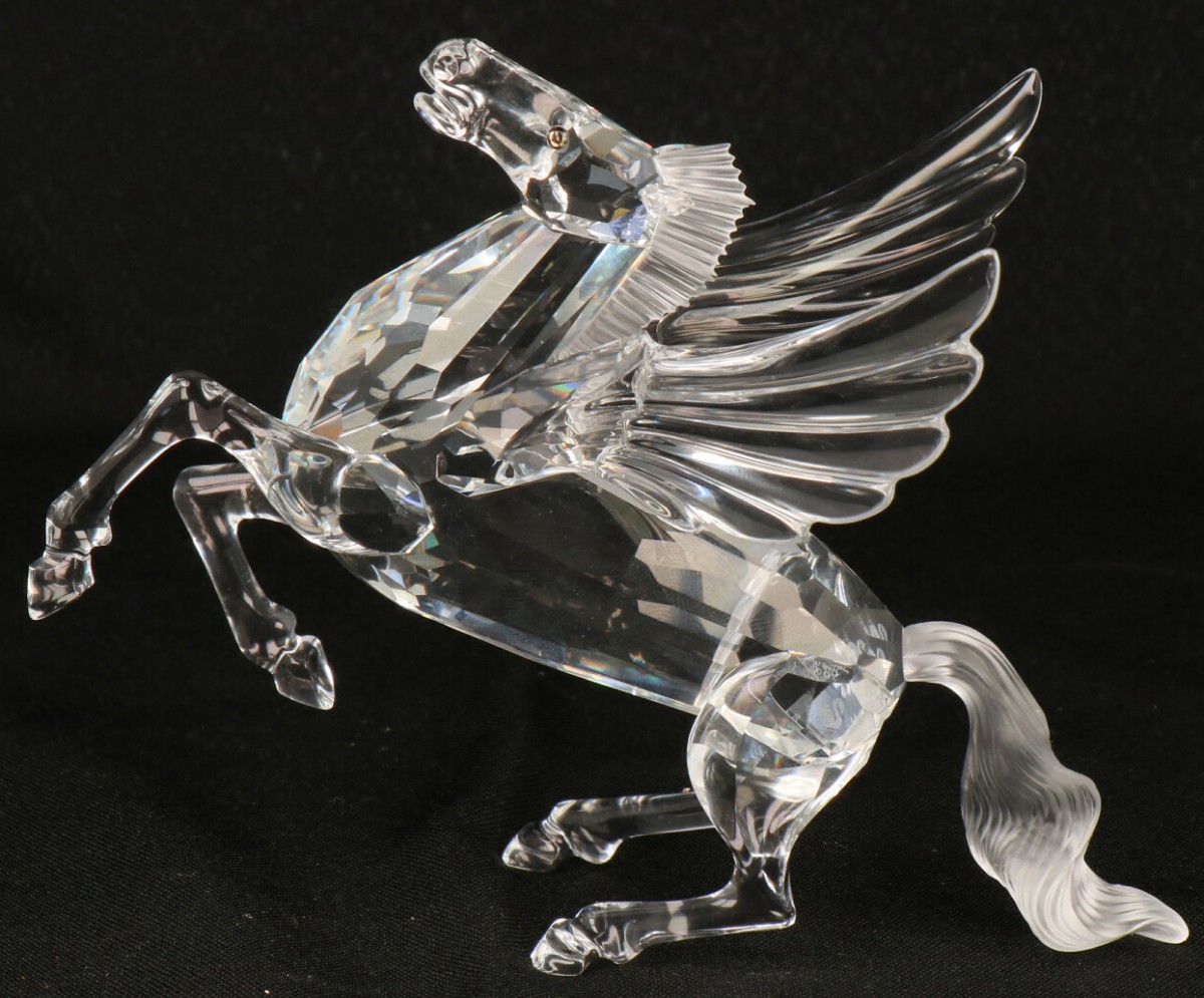 Swarovski Jaarlijks item 1998 "Fabelachtig Dierenrijk" de Pegasus