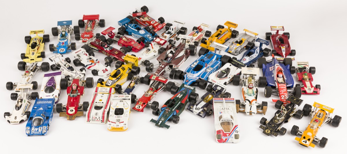 (37) delig lot Formule 1 modelauto`s