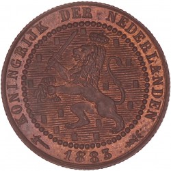 1 Cent. Willem III. 1883. UNC -.