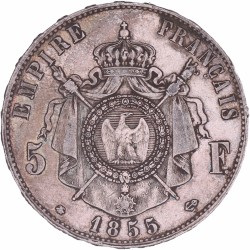 France, second empire. Napoleon III. 1855 BB.