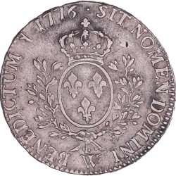 France. Louis XVI. Ecu. 1776 W.