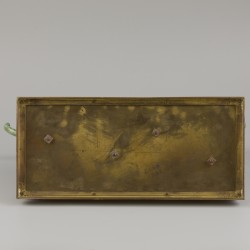 Elsa Martinus (XX), Sculptuur van een sluipende tijger, Verenigde Staten, eind 20e eeuw.