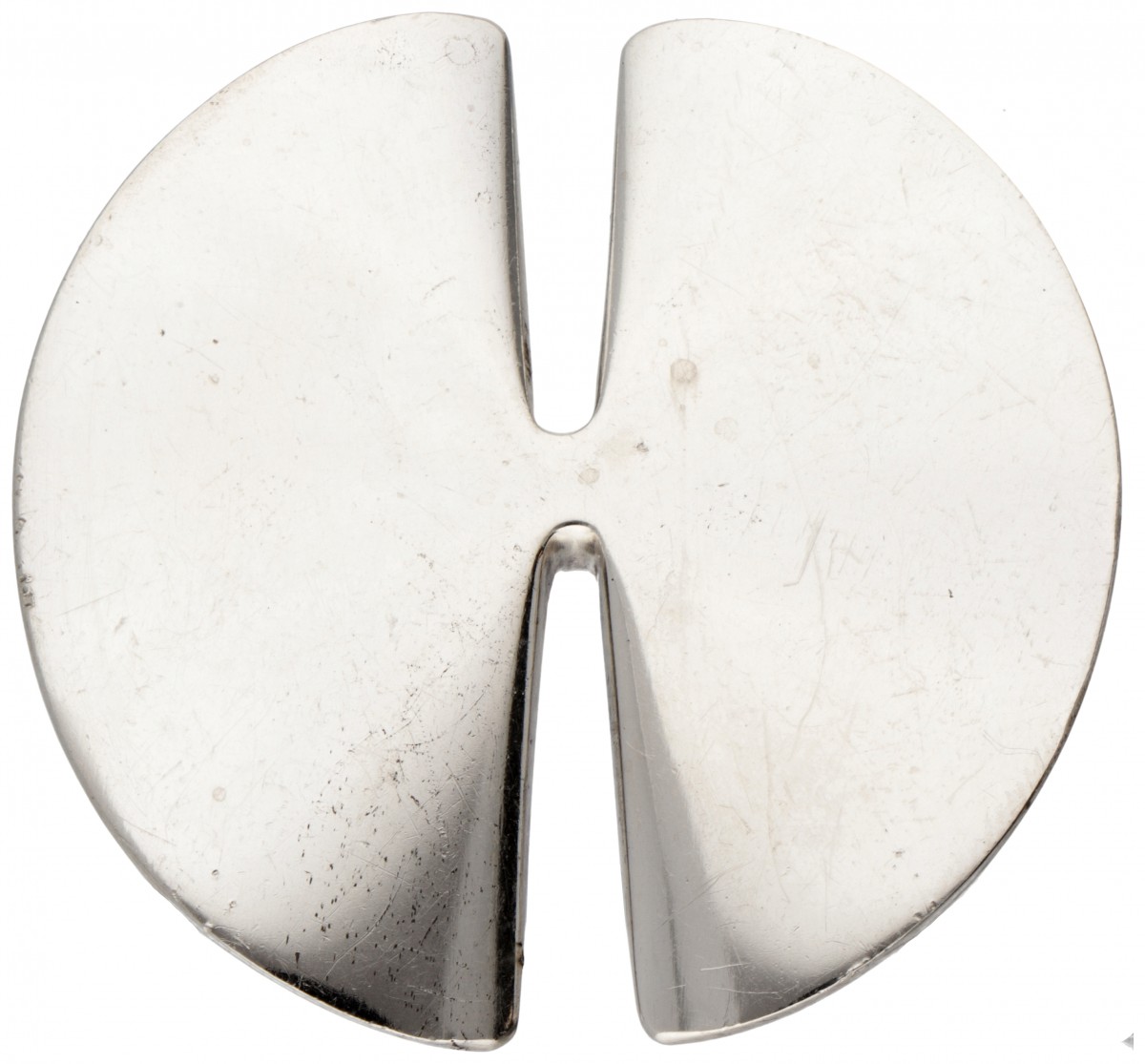 Sterling zilveren broche no.337B door Nanna Ditzel voor Georg Jensen.