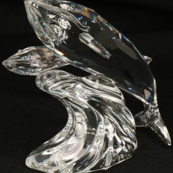 Swarovski jaarlijks item 1992 "Zorg voor mij" De Walvissen