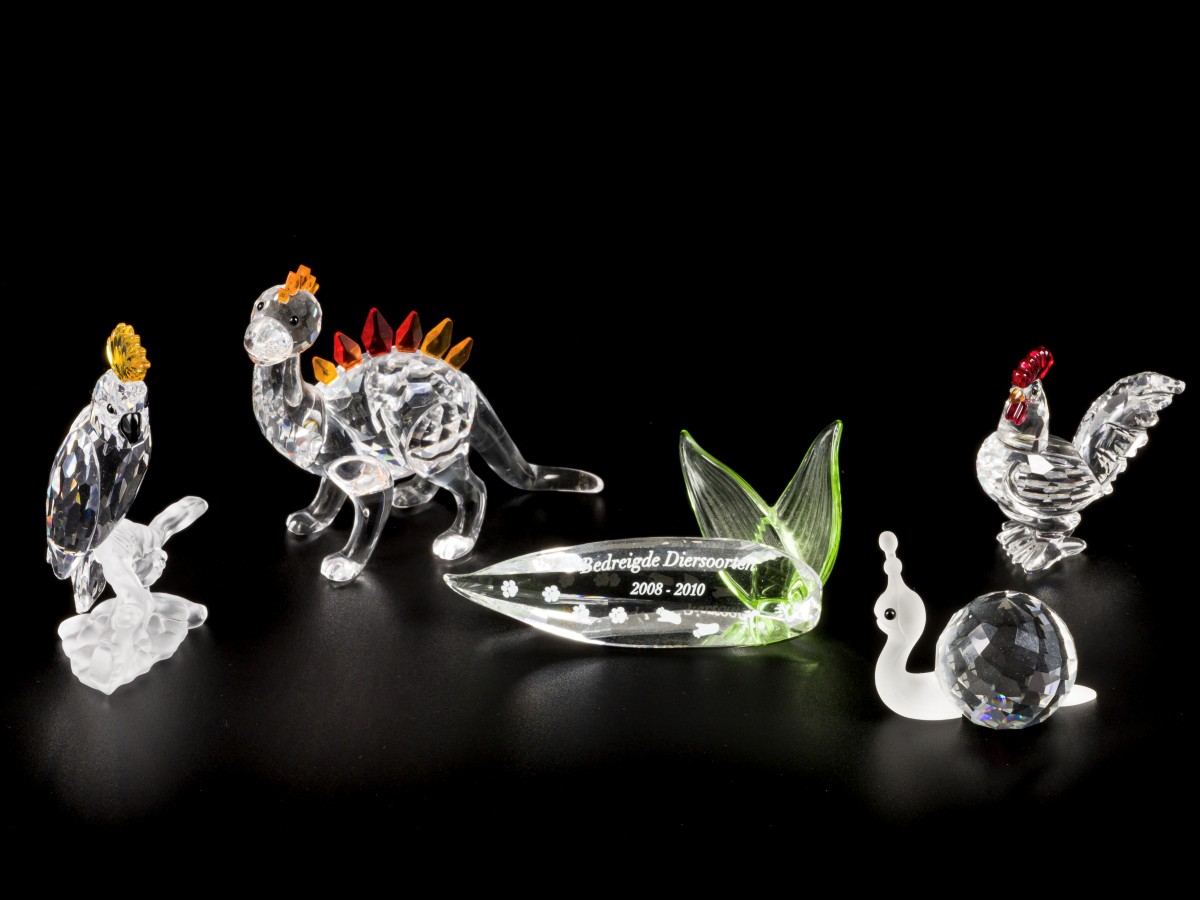 (5) delig lot Swarovski miniaturen.