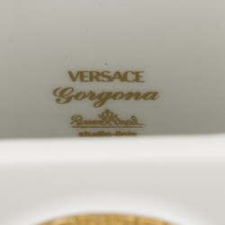 Een lot van (4) diverse porseleinen servetringen. Rosenthal voor Versace.