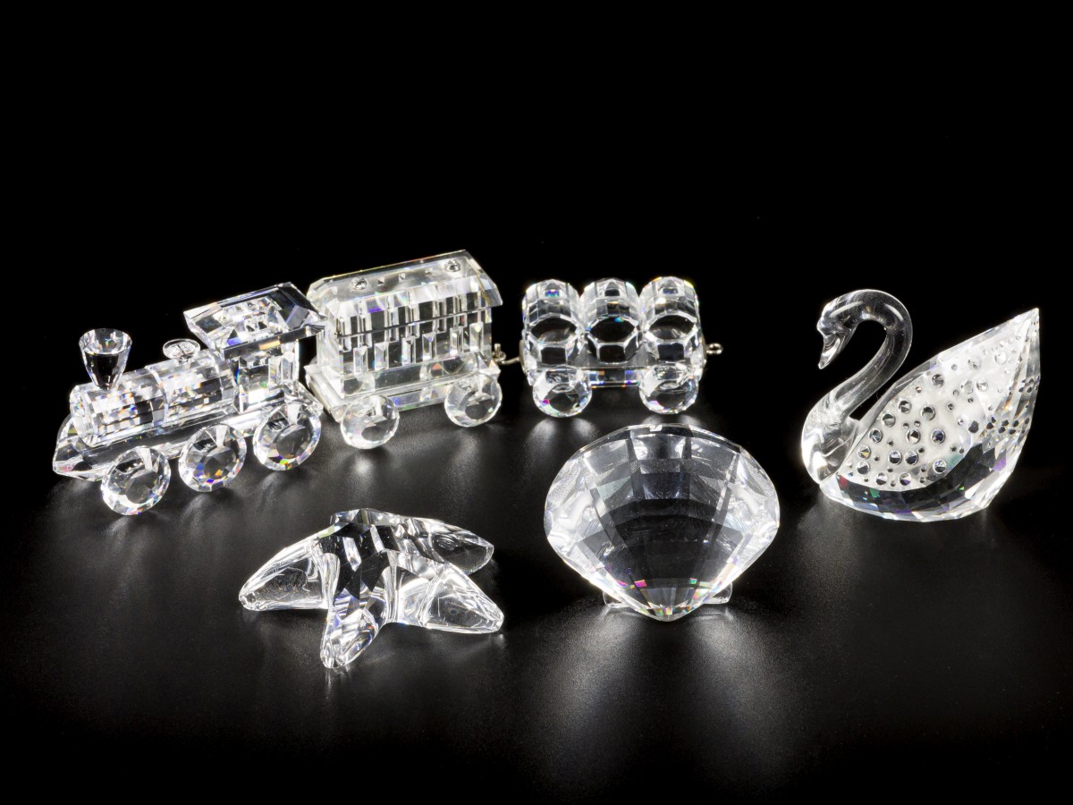 (6) delig lot Swarovski miniaturen