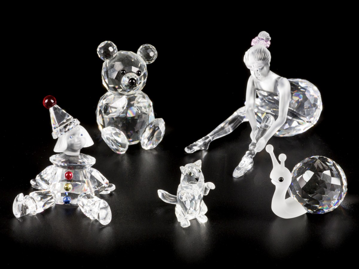 (5) delig lot Swarovski miniaturen