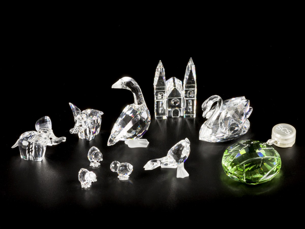 (10) delig lot Swarovski miniaturen.