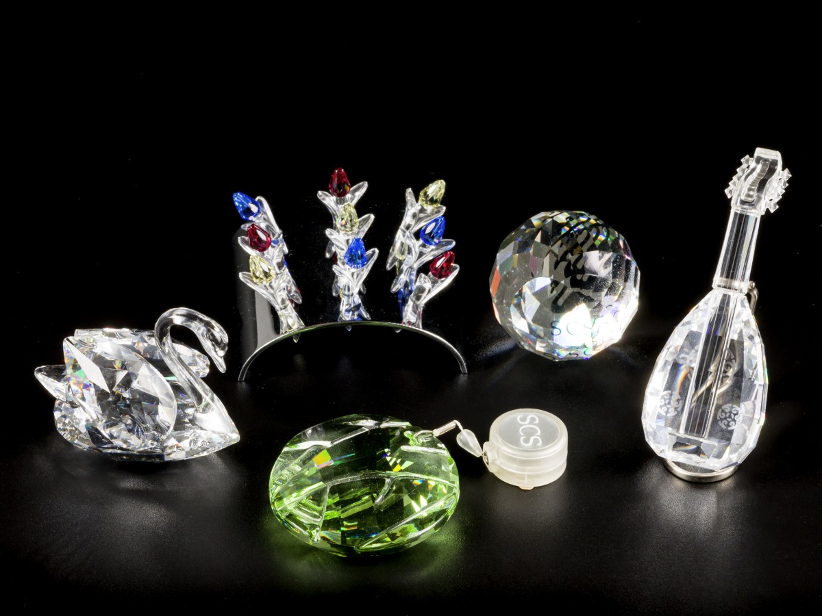 (5) delig lot Swarovski miniaturen.