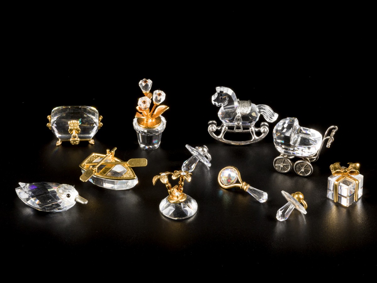 (11) delig lot Swarovski miniaturen.