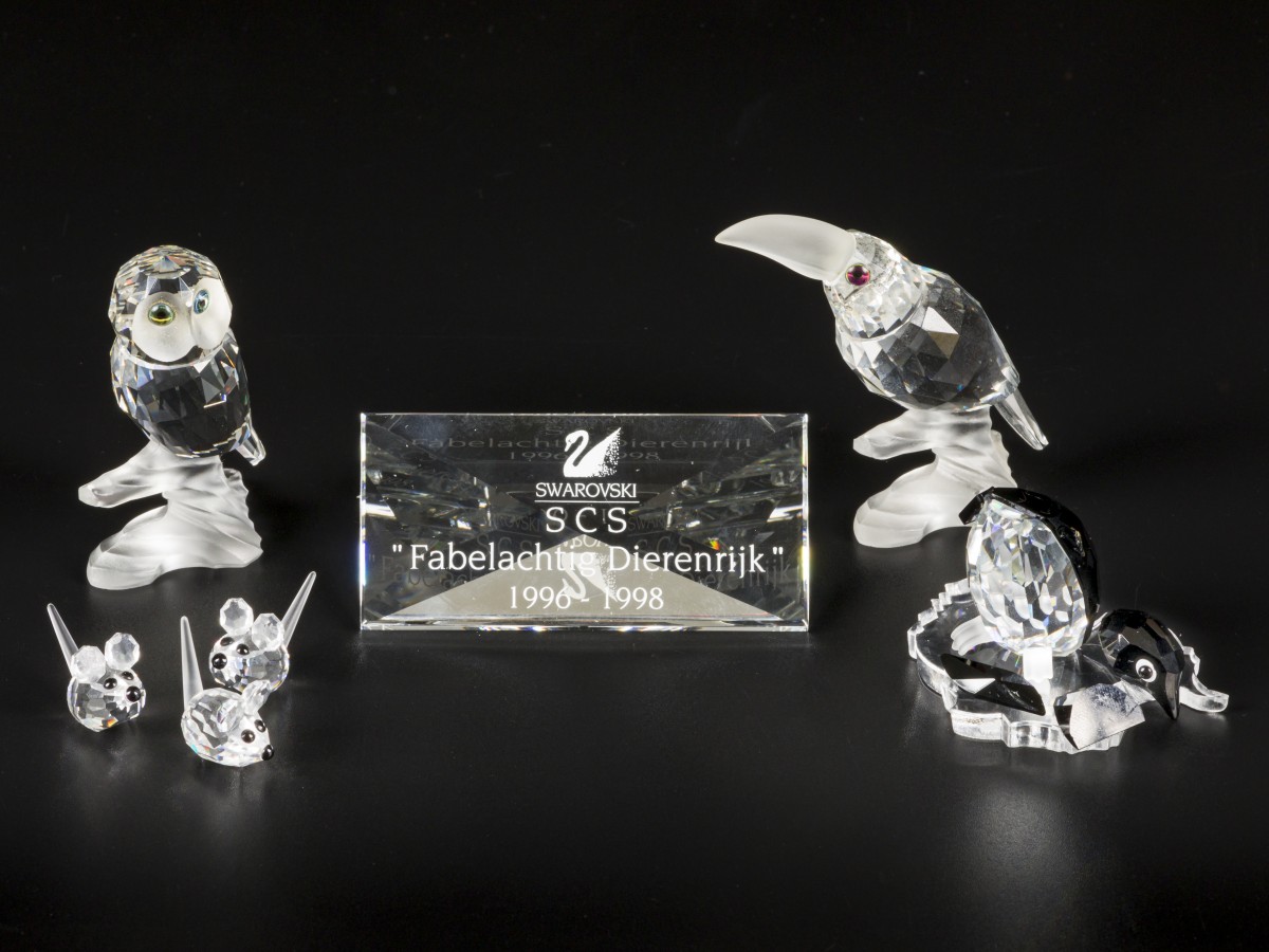 (5) delig lot Swarovski miniaturen