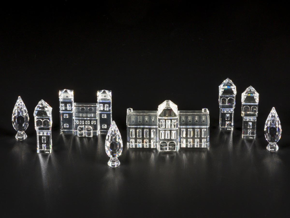 (6) delig lot Swarovski miniaturen.