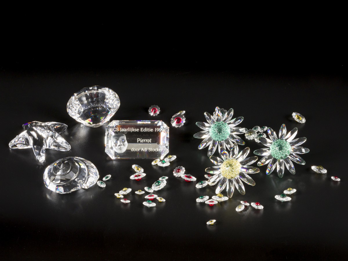 (7) delig lot Swarovski miniaturen.