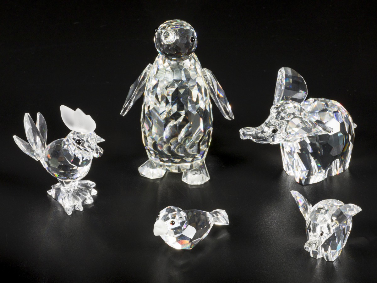 (5) delig lot Swarovski miniaturen