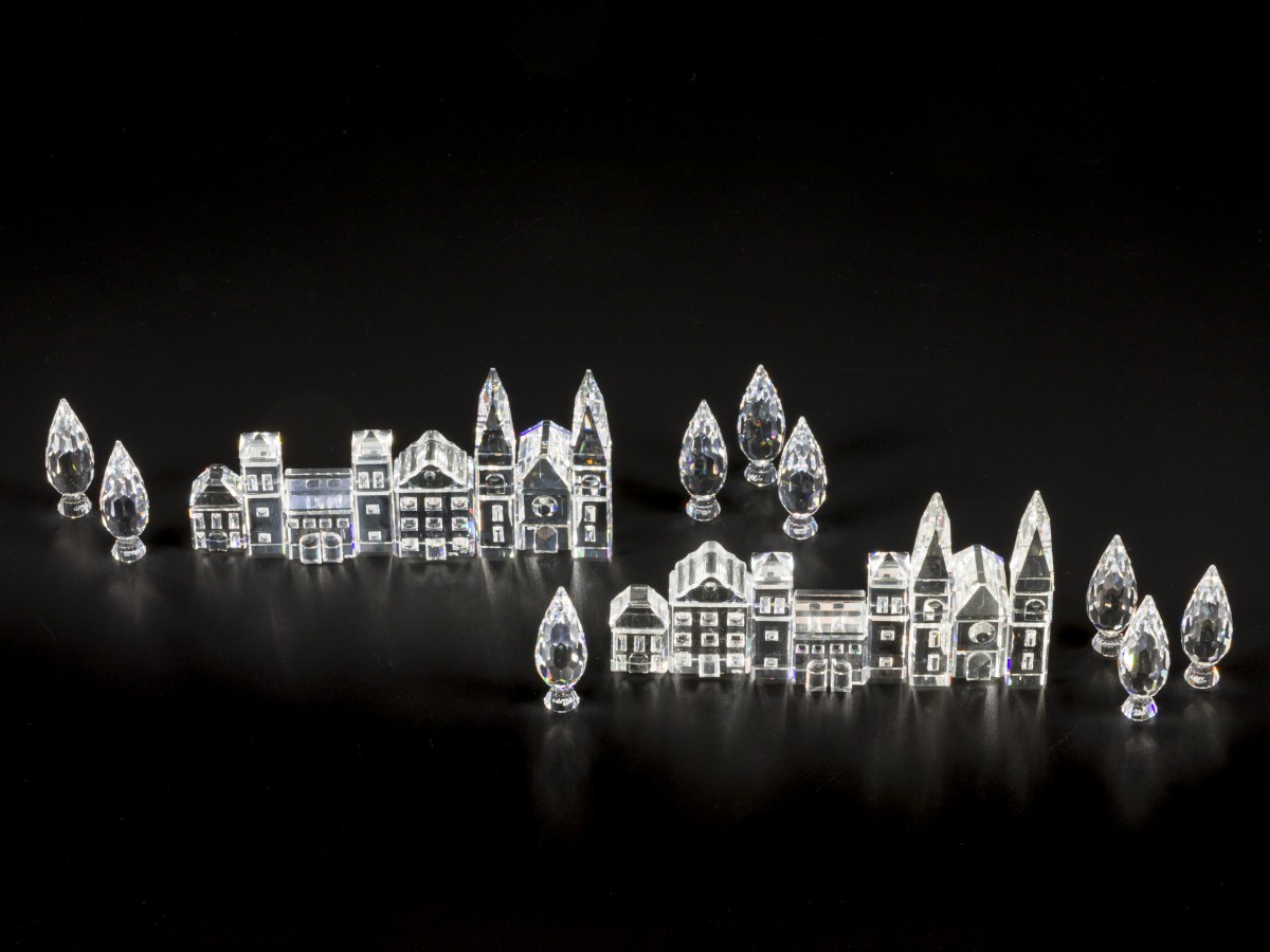 (9) delig lot Swarovski miniaturen.