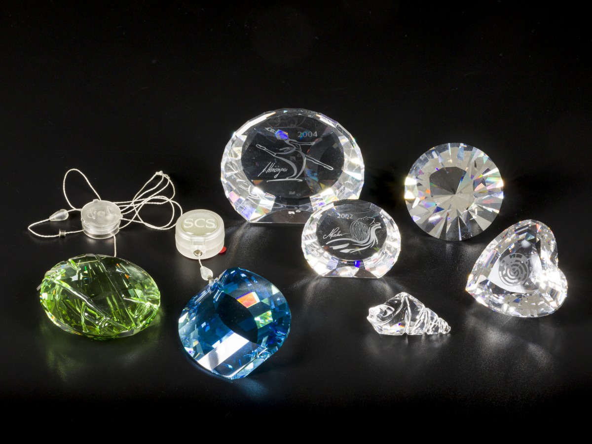 (7) delig lot Swarovski miniaturen.