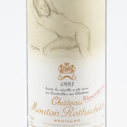 Château Mouton Rothschild - Pauillac - 1er Grand Cru Classé - 1993.