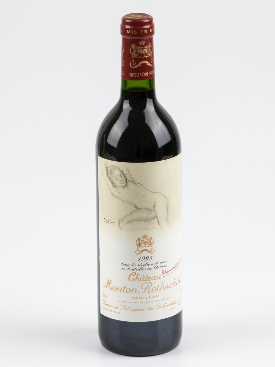 Château Mouton Rothschild - Pauillac - 1er Grand Cru Classé - 1993.
