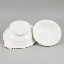 "Meissen", een dekschaal / groenteschaal, Duitsland, 20e eeuw.