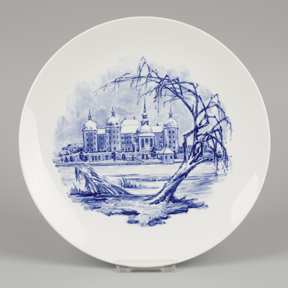 "Meissen" een wandbord, Duitsland, 20e eeuw.