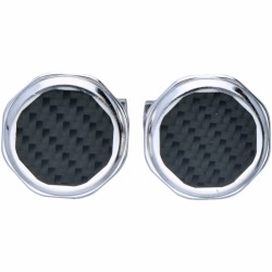 Zilveren Bvlgari manchetknopen - 925/1000.