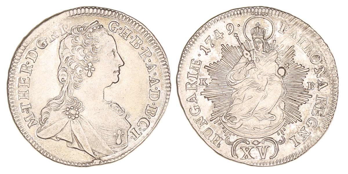 Austria. Empire. Maria Theresia. 15 Kreuzer. 1749 KB.