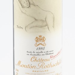 Château Mouton Rothschild - Pauillac - 1er Grand Cru Classé - 1993.