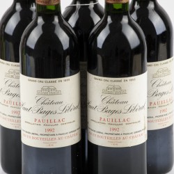 (5) Château Haut-Bages Libéral - Pauillac - 1992.