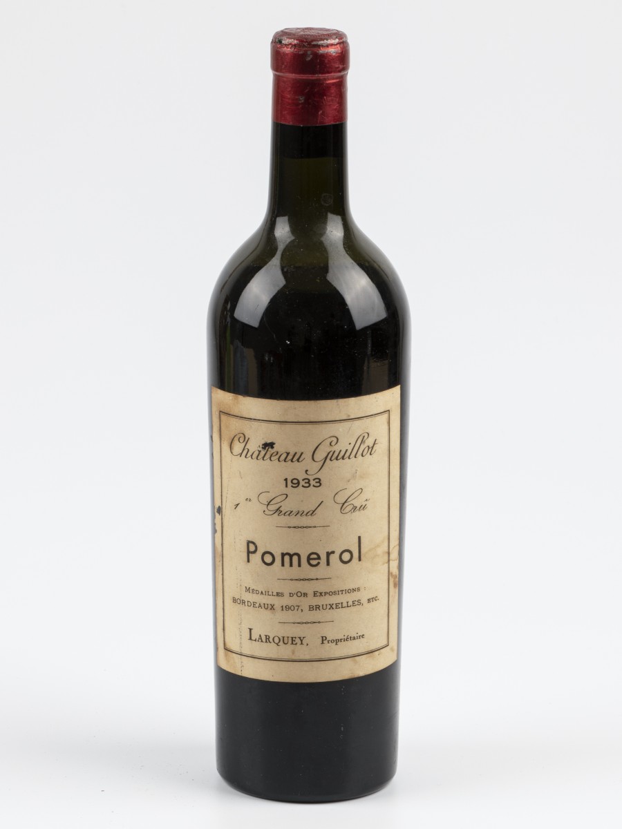 Château Guillot - Grand Cru -  Pomerol - 1933.