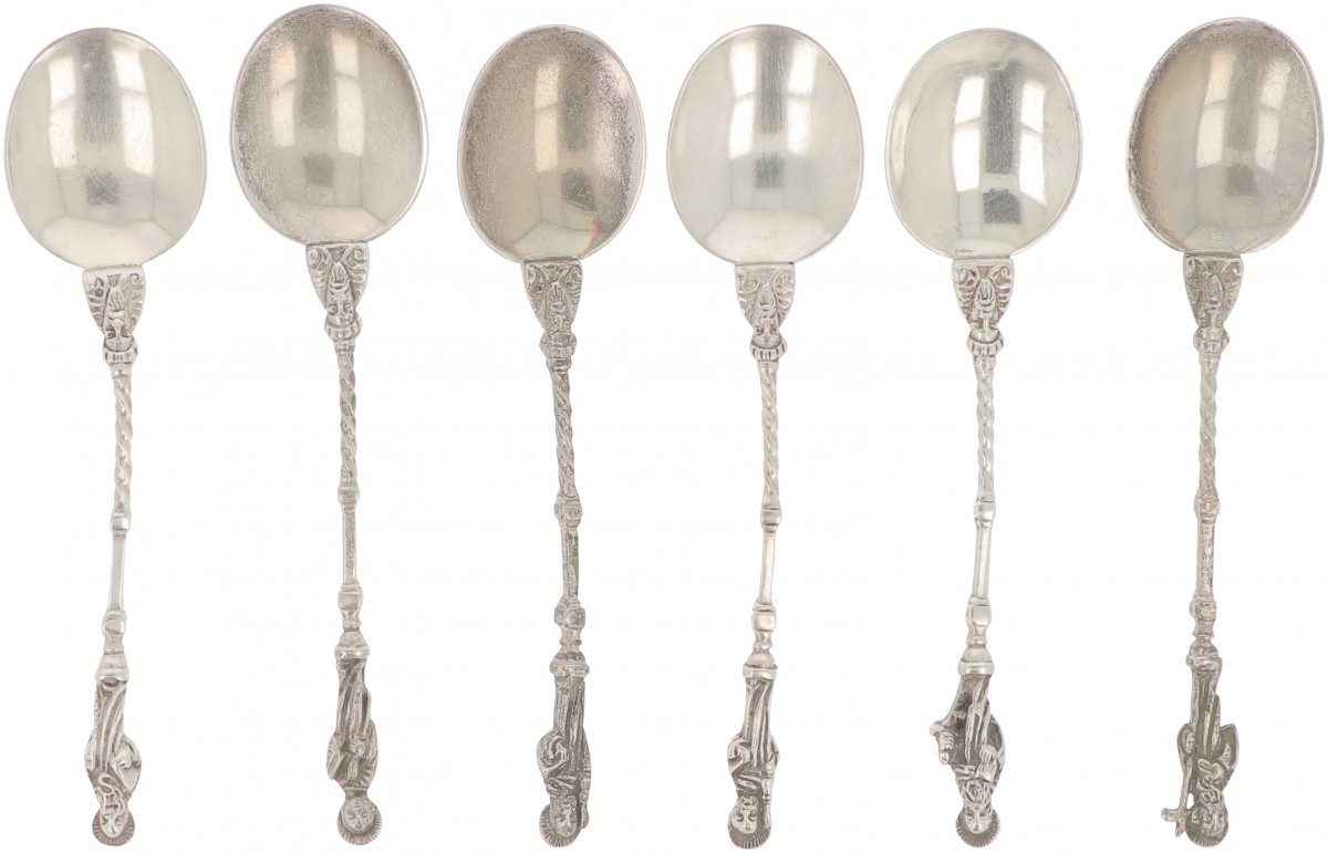 (6) delige set apostel theelepels