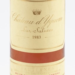 Château d'Yquem - Sauternes Lur-Saluces - 1983.